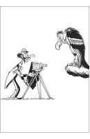 Lucky Luke kleurplaat 35